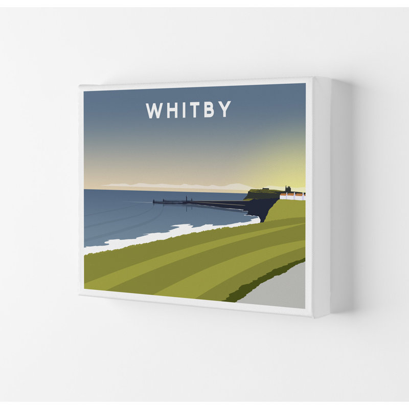 Whitby 5 by Richard O'Neill - Print, Wrapped Canvas, 30cm H x 40cm W x 4cm D