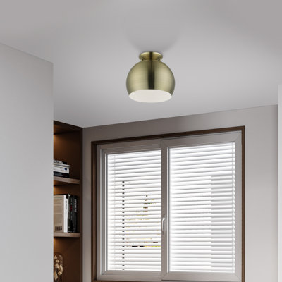 Plafonnier encastré 1 lumière 10 po Marmolejo