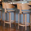 Fila Upholstered 26'' Counter Stool with Solid Wood Frame-1128834858