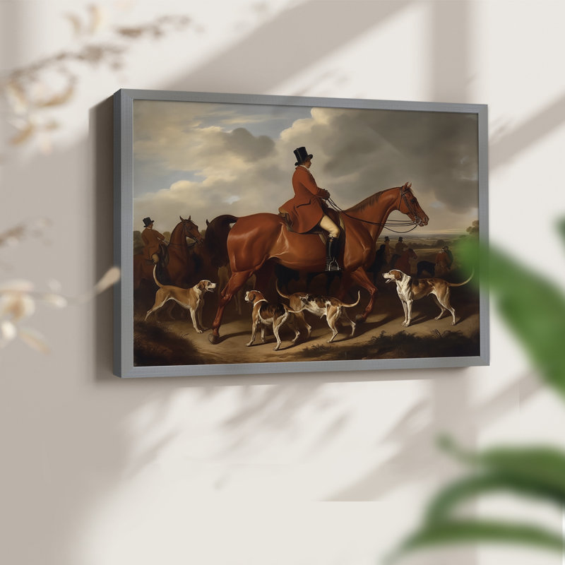 Wildlife Series-LXV -Framed Print - Restickable, Grey, 16" H x 20" W