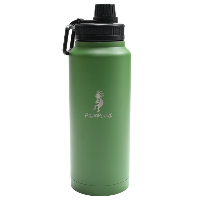 Willow Green 34oz Vacuum Insulated Water Bottle with Lid