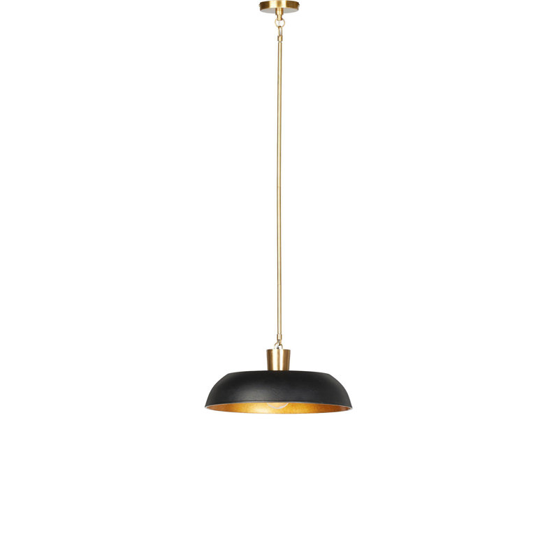 Luminaire suspendu Walton, Noir