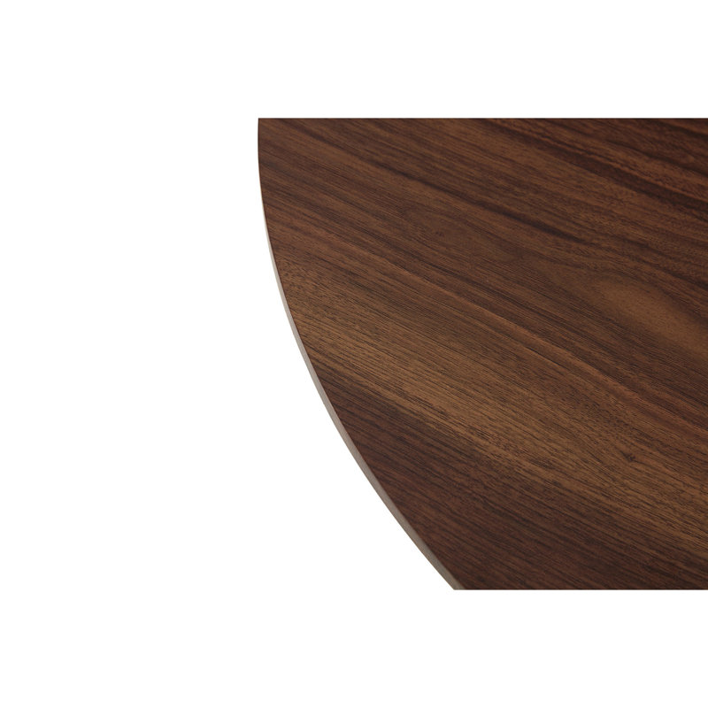 Table tulipe, 106 cm. Rond, bois naturel, stable et pour une utilisation quotidienne
