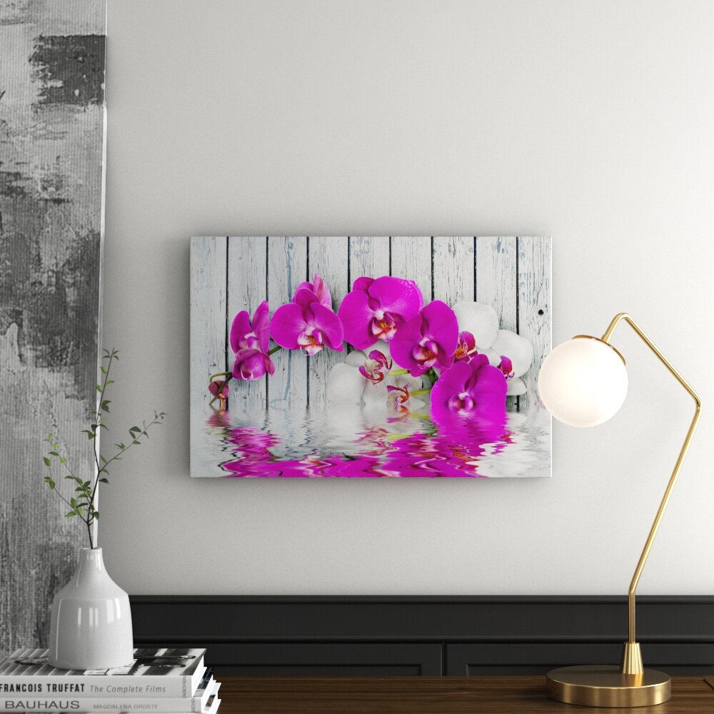 Leinwandbild Harmonische Orchidee