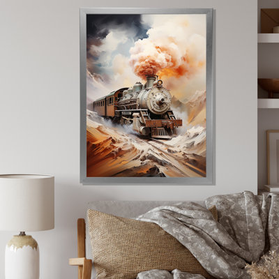 Abstract Train Elemental Express I " Abstract Train Elemental Express I "