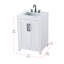 Meuble-lavabo simple 24 po-409389007