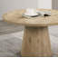 Table basse ronde avec structure en bois d'hévéa-516780263