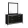 Maxo 58.4'' W 6 - Drawer Dresser with Mirror