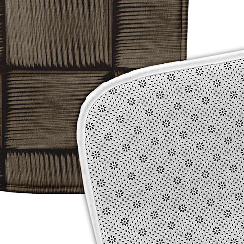 Napperon Basketweave, Brun