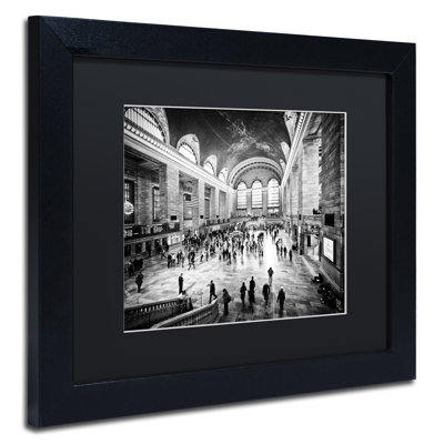 Reproduction de photo encadrée "grand central de la grande-grande-grande" par philippe hugonnard,