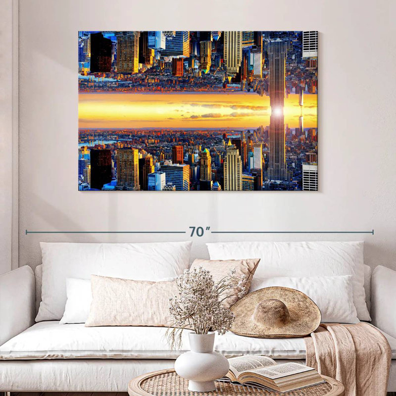 Sireci NYC Double Sided, 32" H x 48" W