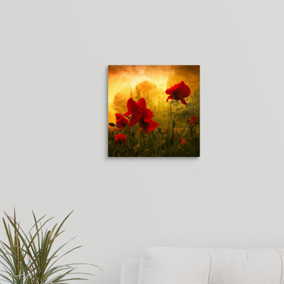 «Red for Love», impression sur toile