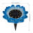 Flower Solar Path Light, Blossom-Shaped Waterproof LED Garden Light for Walkways & Flower Beds, Outdoor Decor - Blue-138553233