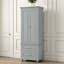 Grande armoire de rangement pour salle de bain et bureau avec 2 tiroirs et une tablette réglable - conception anti-basculement, imperméable pour une utilisation dans plusieurs pièces-1451492074