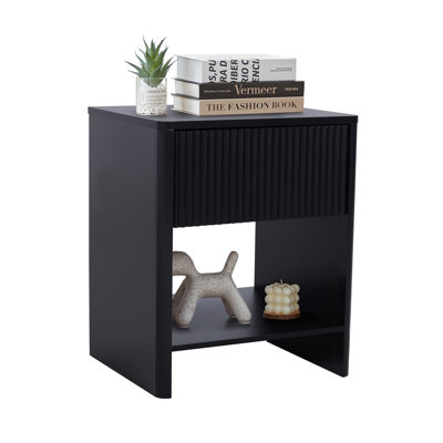 Tautiana End Table with Storage