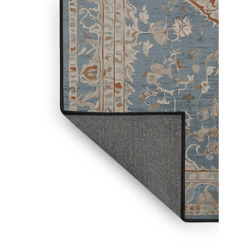 Tapis noir soyeux et moelleux, Rectangulaire 3 pi x 5 pi