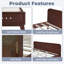 Lit plateforme avec cadre en bois massif et rangement sous le lit-1814798567-1814798587