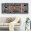 «Home Sweet Haunted On Canvas», art textuel-1227859346