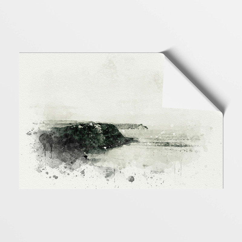 Port Mulgrave in North Yorkshire - Frameless Print, 21 cm H x 29.7 cm W