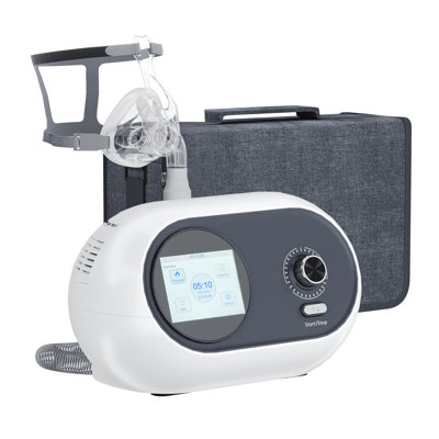 Home use Bi-paps AutoC-paps Machine for Sleep Apnea Portable, household Auto Single-Channel Device with full accessories, Humidifier-tank, (L)CPAP--MASK, Travel Bag