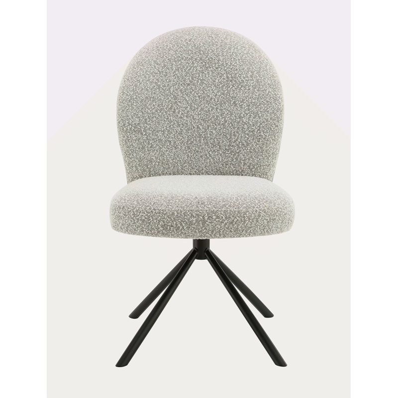 Chaise d'appoint pivotante Boucle (ensemble de 2)