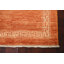 Tapis de couloir oriental en laine orange Karbe Gabbeh Kashkoli Karell