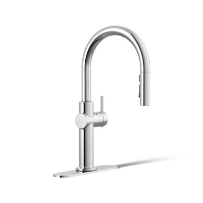Crue Touchless Pull-Down Kitchen Sink Faucet with Three-Function Sprayhead