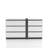 Carilla 58" W 6-Drawer Two-Tone Modern Dresser