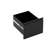 Metal 3 Drawer Office Cabinet With Lock, Black, Fully Assembled, Versatile File Storage, Elegant Design Lockable Filing Cabinet, Supplies Organization System, Structure Built