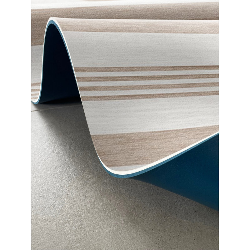 Roy Brown Cushioned Kitchen Mat, Rectangle 2' x 8'
