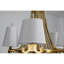 Lustre suspendu en acier inoxydable à 5 lumières-89795652-89795655