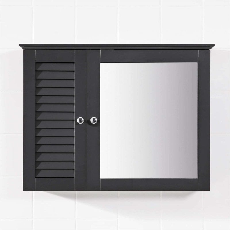 Aaleeyah Bathroom Cabinet, Grey