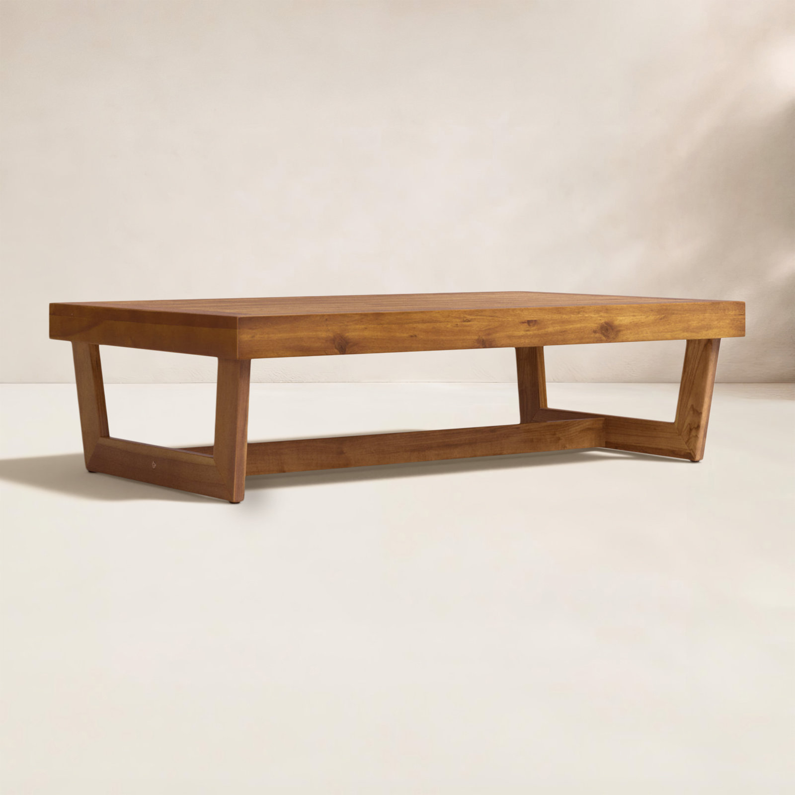 Louise 39.5 " Acacia Patio Table, Teak
