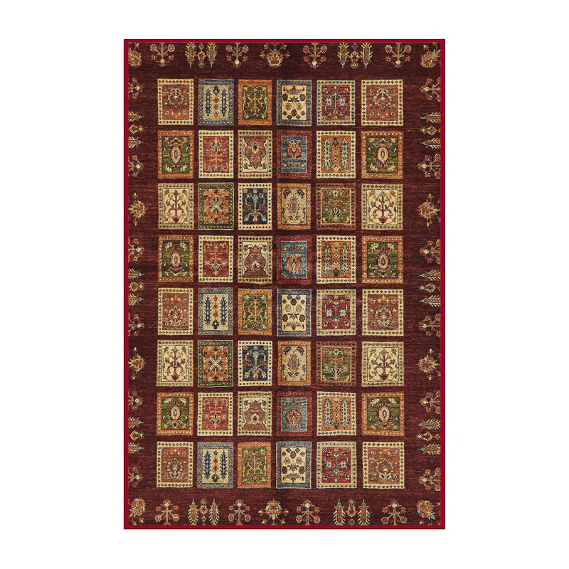 Tapis abstrait moderne 623, Rectangle 2 pi x 5 pi