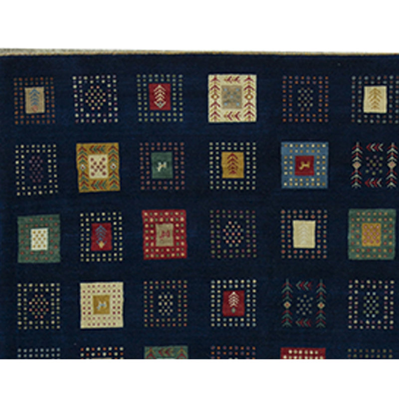 Hand Woven Wool Abstract Area Rug