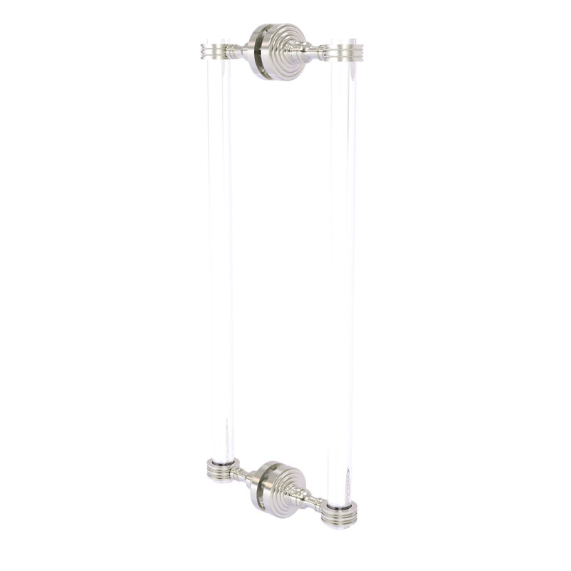Ensemble de poignées pour appareils centraux 18 "Pacific Grove, Nickel satiné