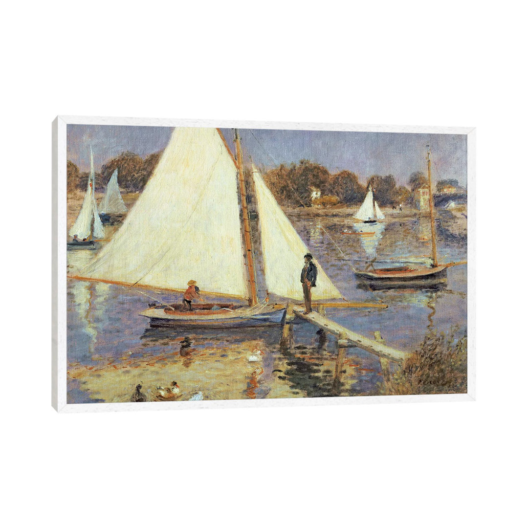 The Seine At Argenteuil, 1874 by Pierre-Auguste Renoir - Painting on Canvas