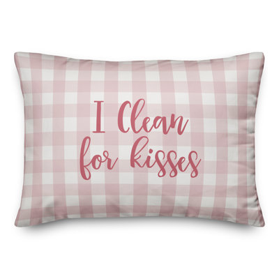 Plaid Throw Pillow