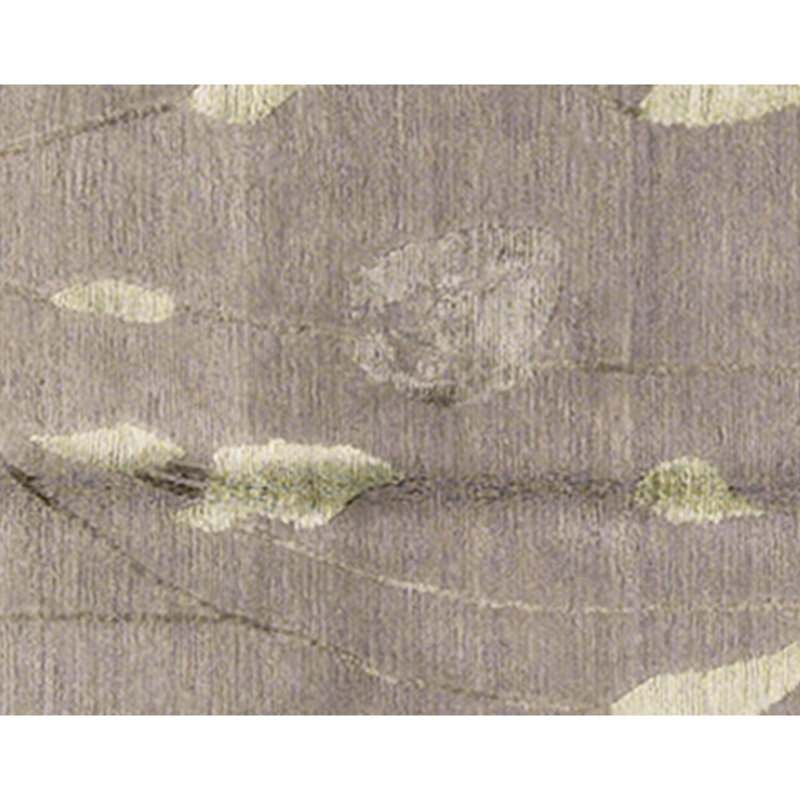 Hand Knotted Wool Area Rug in Multi