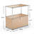 Kupra 29.52'' Wide 2 - Shelf Storage Cabinet-727236632