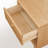 Fjord 19.7"H Low & Narrow Solid Oak Nightstand-518855725-503464080