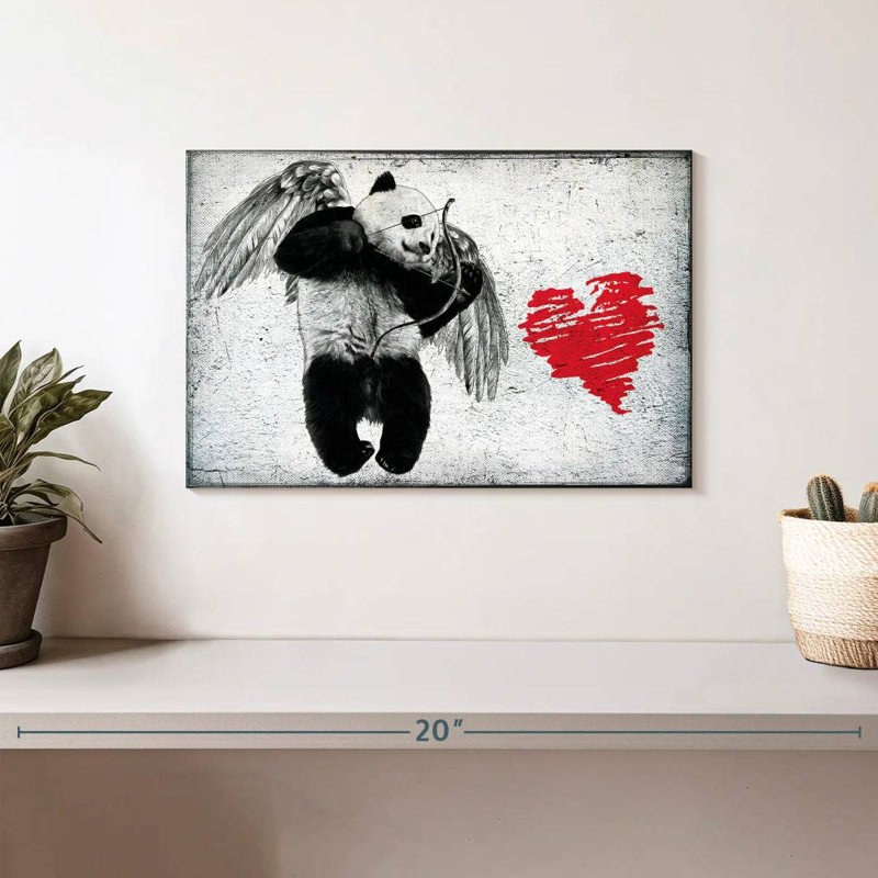 Hardie Cupidon Panda, H 8 po x l 12 po