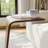15" Modern C-Shaped Side Table With Wheels-2020087807