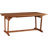 Anetria 6 - Person Wood Patio Dining Set with Rectangular Table