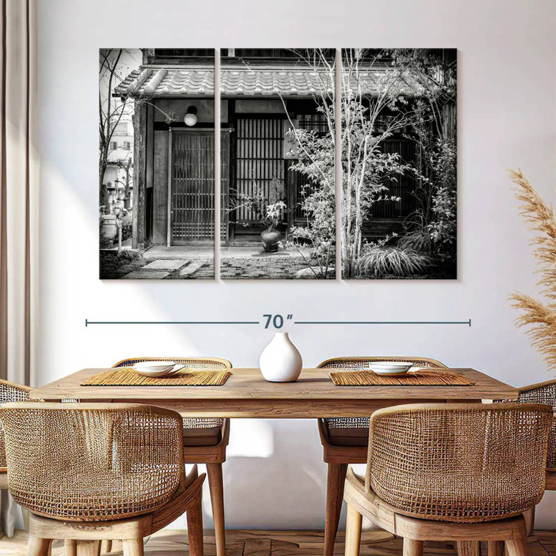 Lilie Japanese Home, 28" H x 45" W