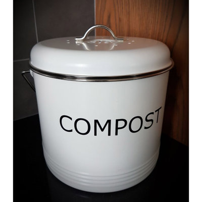 Metal Indoor Kitchen Composter