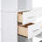 White Size Bed With Storage - Foldable For Space Efficiency Cabinets White, Optimizing Solution