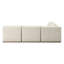 Canapé modulaire d'extérieur 5 pièces Korhonen