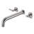 SUMERAIN High Flow Bathtub Faucet,  Extra Long Spout Double Handle Wall Mounted Tub Filler-59186271-92914149