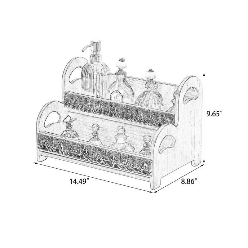 Makeup Organizer For Vanity,Countertop Organizer